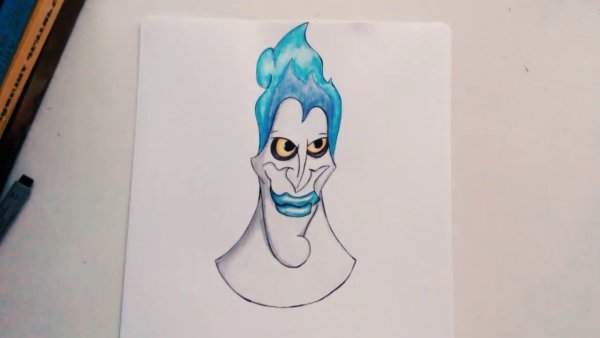 Раскраска Геркулес аид