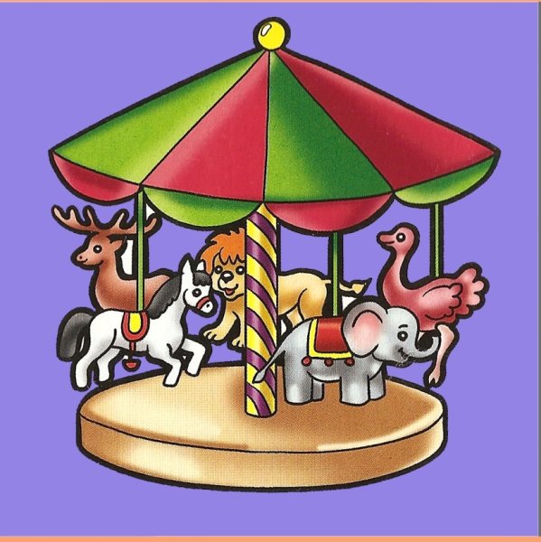 Карусель с животными