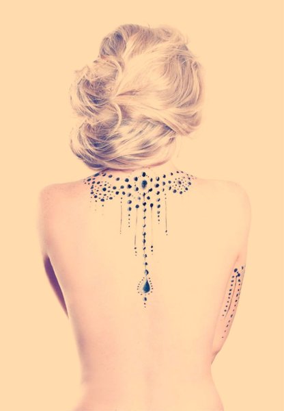 Спина рисунок