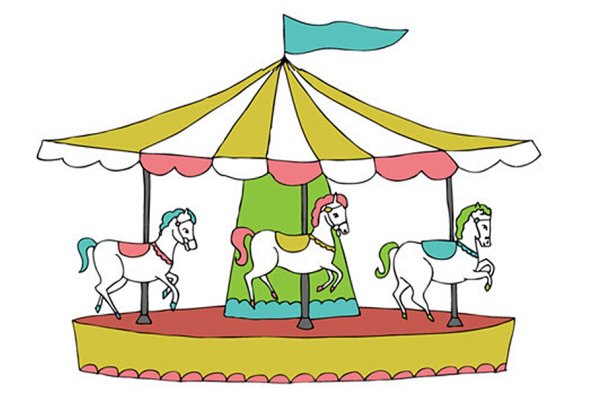 Зощенко Карусель иллюстрации