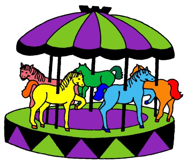 Детская Карусель рисунок