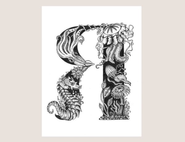 Стилизованная буква я