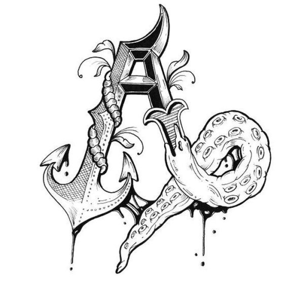 Стилизованные буквы