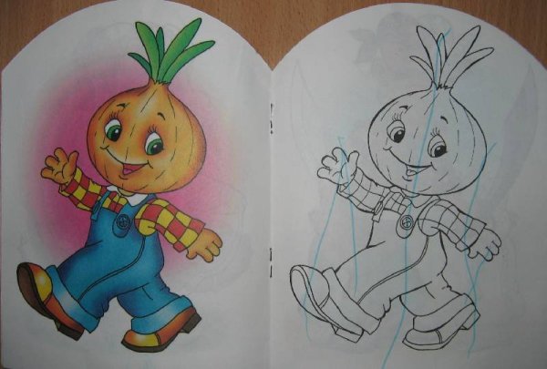 Сказочные герои Чиполлино