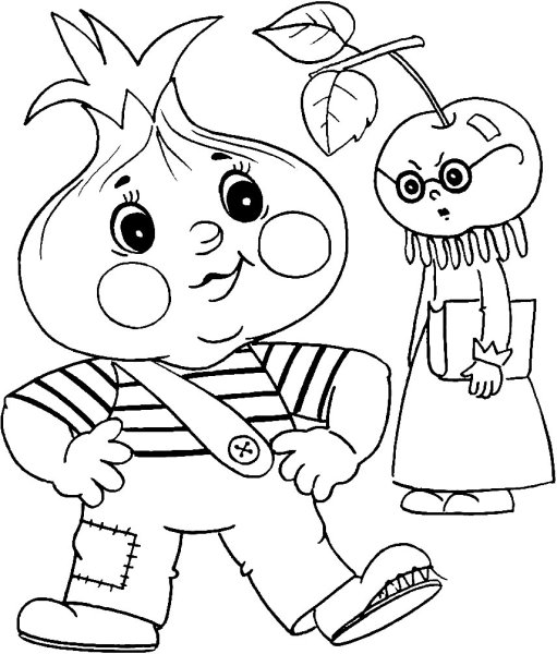 Чипполино Родари герои