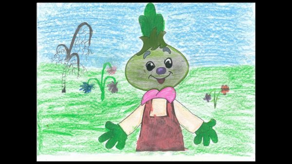 Герои Чиполлино нарисовать