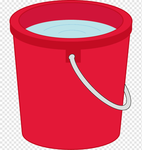Ведро раскраска