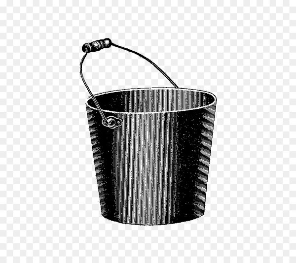 Ведро раскраска