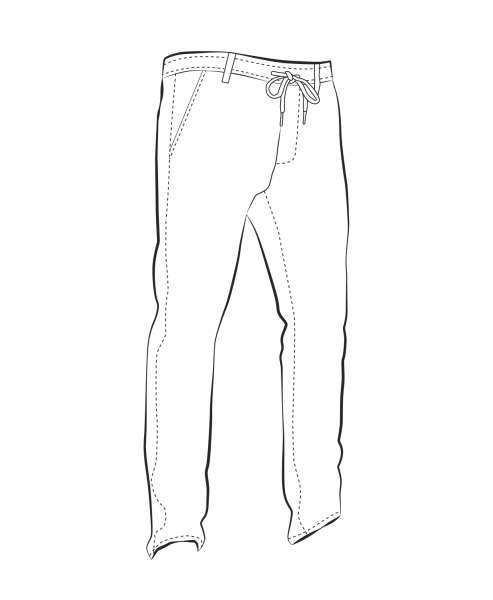 Джинсы набросок
