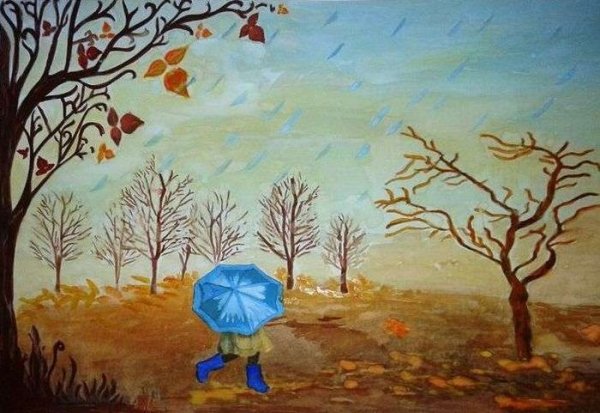 Пейзаж вектор