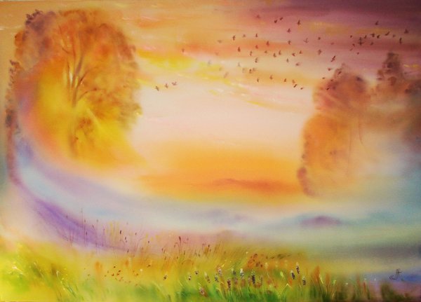 Пушкин уж небо осенью дышало иллюстрации