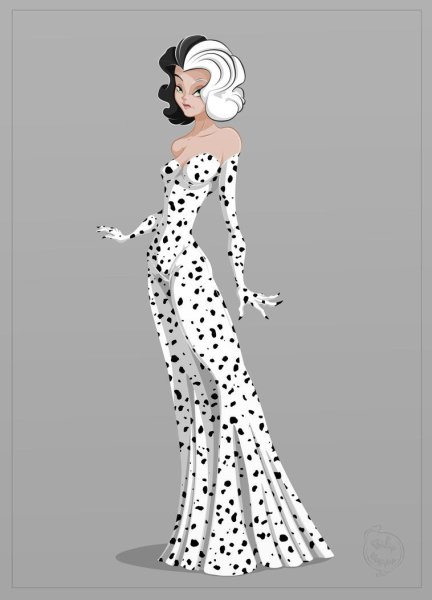 Круэлла Девиль арт