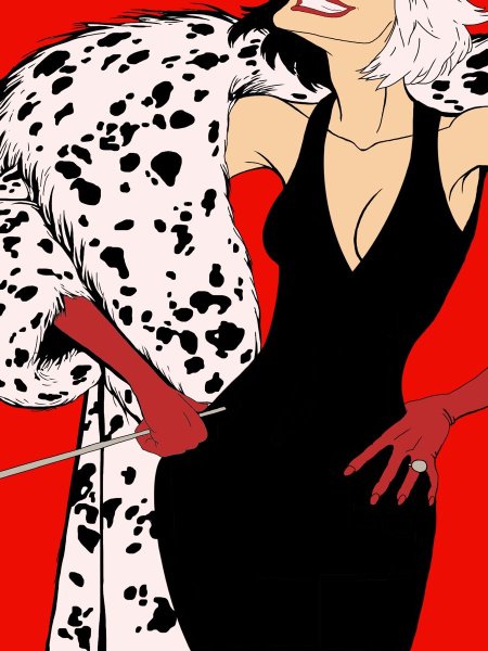 Круэлла де Виль карнавал