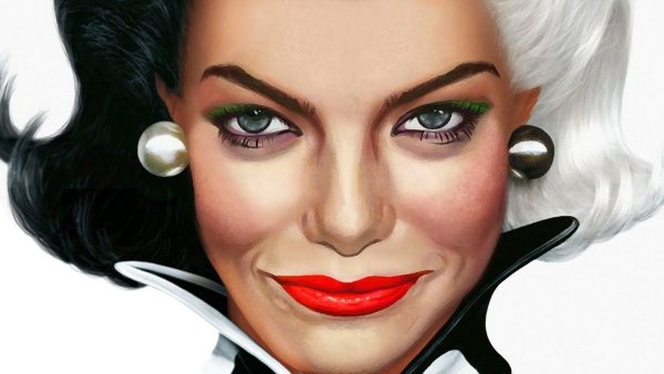 Круэлла де Виль арт