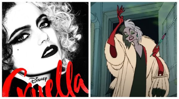 Круэлла Девиль Дисней арт