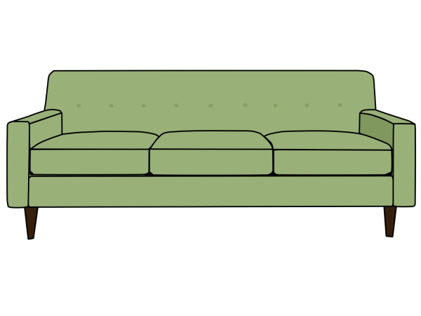 Диван вектор