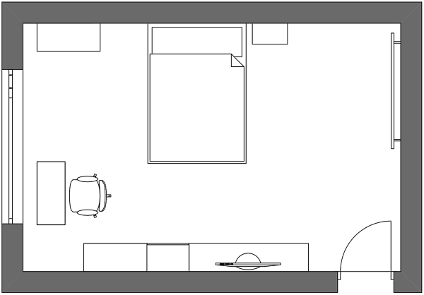 План комнаты