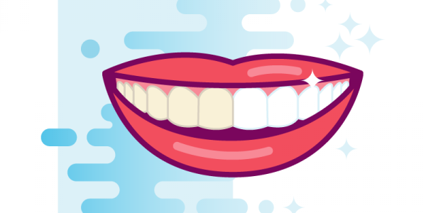 Фон для детей Здоровые зубы