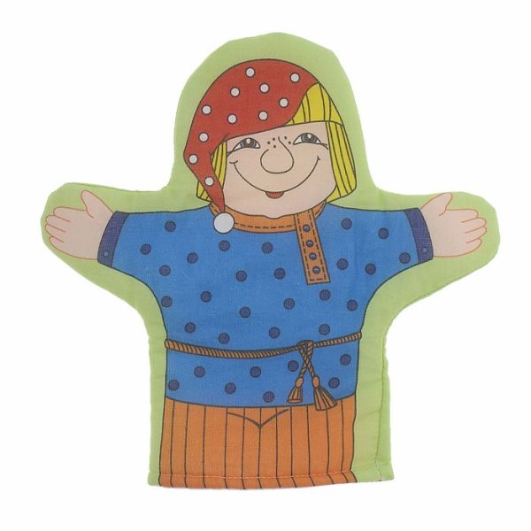 Перчаточная кукла с тремя пальцами