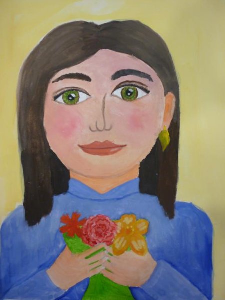 Рисование моя мама