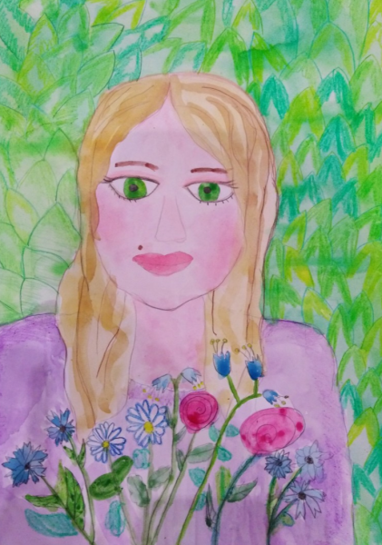 Детские рисунки мамы