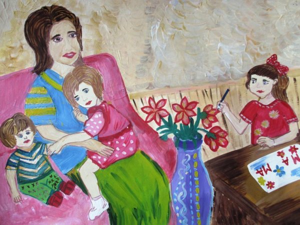Рисунок мамы