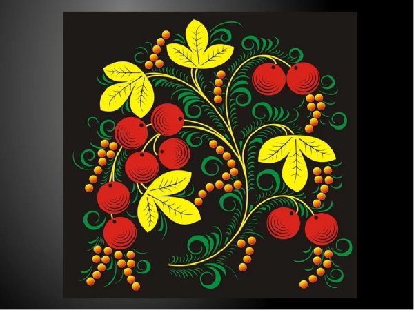 Хохлома рисунок