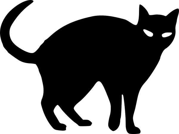Силуэт кошки