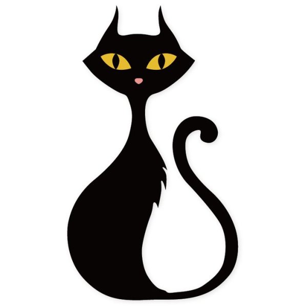 Силуэт кошки