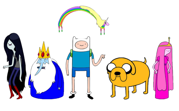 Персонажи из время приключений