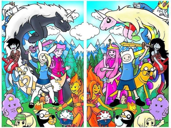 Время приключений персонажи