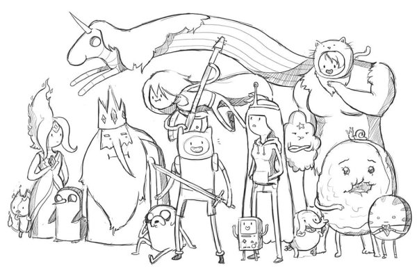 Герои Эдвенчер тайм