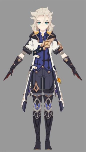 Рейзор Геншин с волком