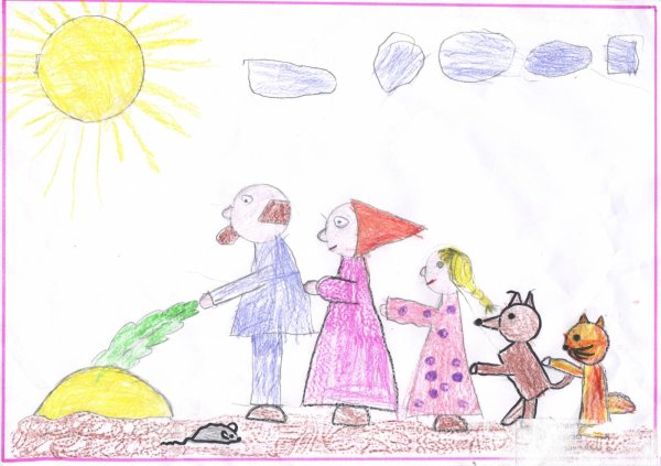 Рисунок на тему сказка