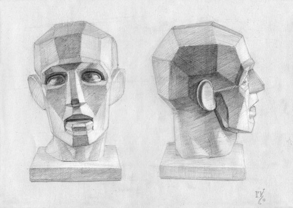 Голова Экорше Академический