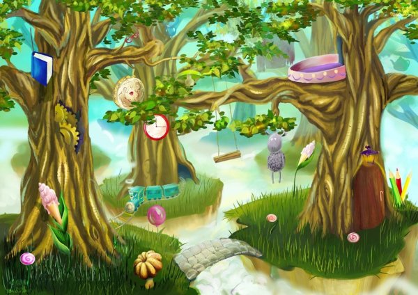 Сказочный лес для детей