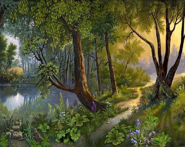 Виктор Цыганов пейзажи