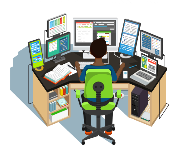 Программист мультяшный