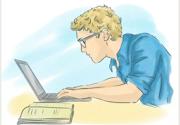 Картина Компьютерщик