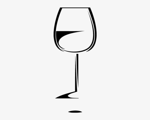 Бокал рисунок карандашом