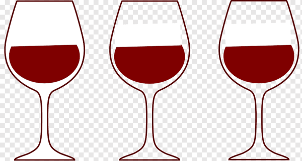 Рука с бокалом вектор