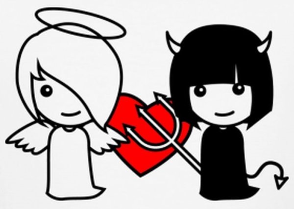 Рисунок добра и зла