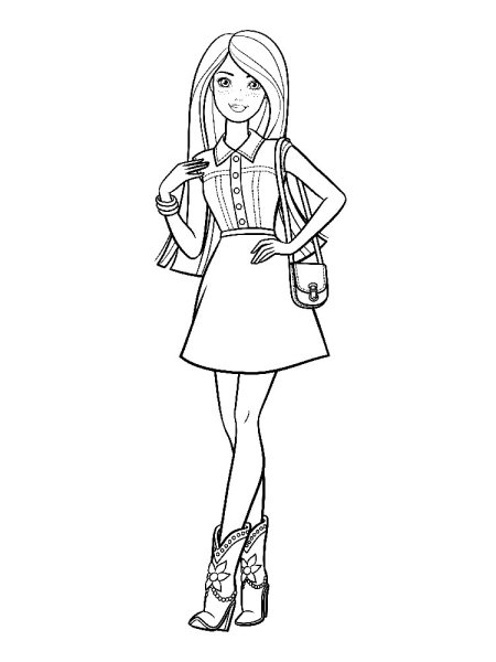 Разрисовки кукол Барби