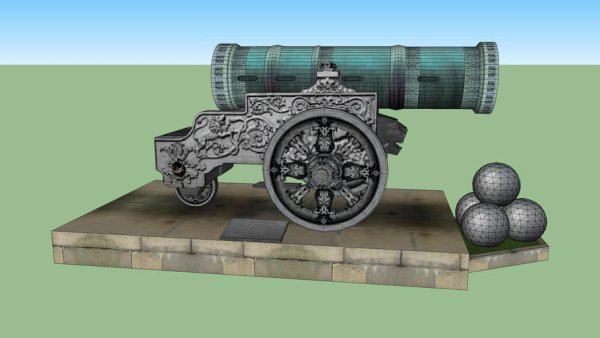 Раскраски пушки