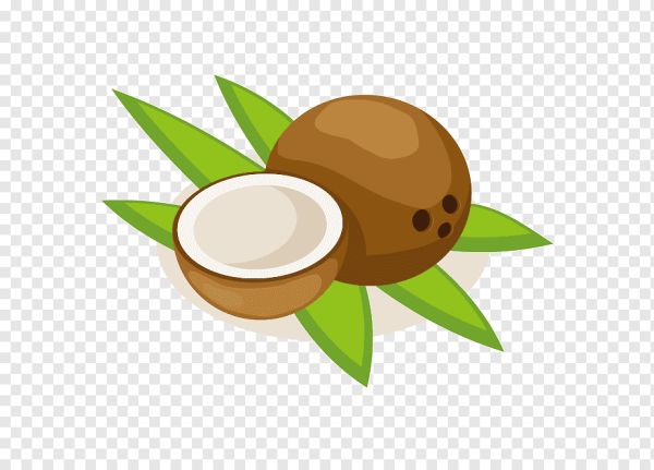 Кокос мультяшный