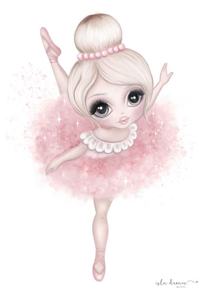 Балерина иллюстрация