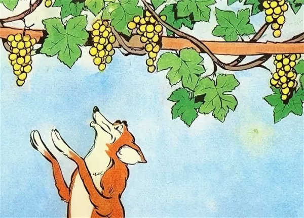 Крылов Иван Андреевич лиса и виноград