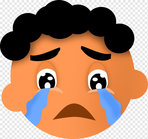 Грустное лицо мультяшное