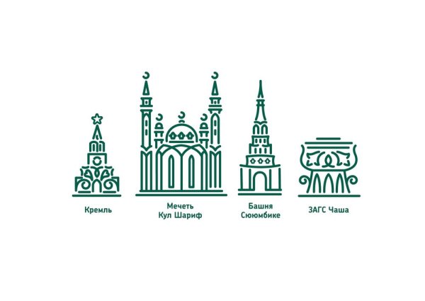 Башня Сююмбике рисунок