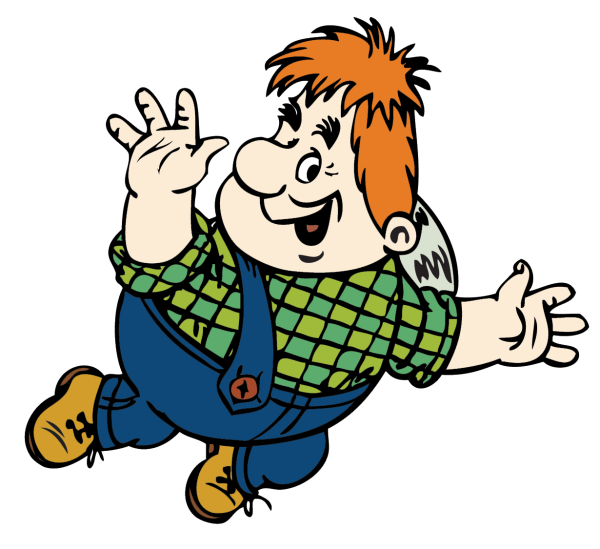 Герои мультфильма Карлсон который живет на крыше